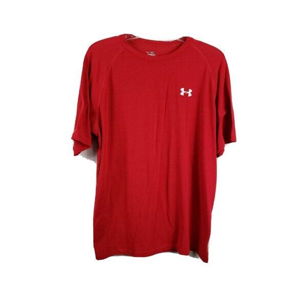 Under armour Other - Men's Under Armour Heat Gear Sz Med Red shirt short sleeve